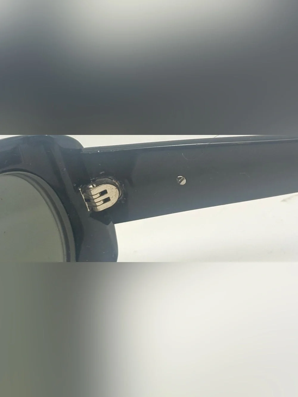 Black Oval Sunglasses Frames Only